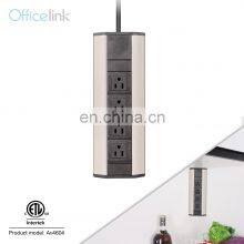 Aluminium Housing With Modular Socket for Kitchen Corner