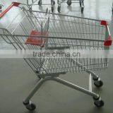 Plastic Plated Hand Cart Trolley Grocery Cart Trolley
