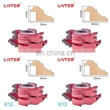 LIVTER Door Panel Forming Knife Used for Wooden Door Manufacturing, Wood Cutting Used for Spindle Forming Machine Tool thumbnail-4