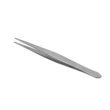 Stainless Steel Tweezers, Straight Elbow, Anti-skid Extension, Pointed, Toothed, Roughening, Thickening and Hardening Precision Tools thumbnail-2