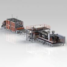 TPO waterproof coil production line