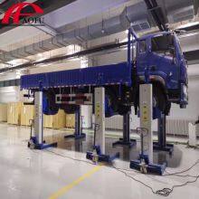 Mobile Mechanical Cabled Heavy Duty Column Car Lift thumbnail-2