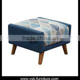 OT-023 China Manufacturer Small Bed End Foot Stool Ottoman thumbnail-1