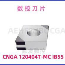 DNGA 150404T-MC IB55 ISCAR Face Mill Inserts for Titanium Alloy Machining thumbnail-3