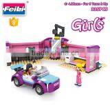 COGO 2016 New Model Blocks Toys for Girls Building Brick Plastic Building Blocks Toys