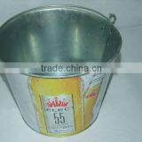 Dongguan wholesale tin bucket with handle tin bucket manufacture