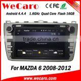 Wecaro WC-MZ8001 Android 4.4.4 Car Gps Navigation for Mazda 6 Car Dvd Android 2008 - 2012 3G Wifi Playstore thumbnail-2