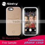 2016 Rubber Flashlight Phone Case Led Demo Case Selfie Stick Phone Case Led Phone Case Light up Case for Iphone 5c thumbnail-4