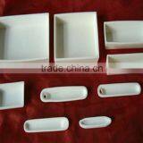99.7% High Purity Casting Alumina Ceramic Boat for High Temperature Furnace thumbnail-2