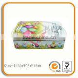 Square Cookie Tin Box