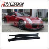 HIGH QUALITY FOR 911 991 VR-S STYLE BODY KITS CARBON FIBER SIDE SKIRT UP thumbnail-2