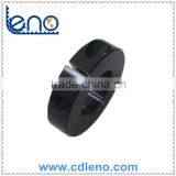 Black Anodized 1/2" ID Aluminum Clamping Shaft Collar thumbnail-2