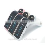 Free Sample Wholesale G7 USB Car Charger bluetooth handsfree car kit FM transmitter MP3 Player