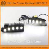 New Arrival Factory Direct LED Daytime Running Light for Nissan Qashqai Hot Sale LED DRL Foglight for Nissan Qashqai 2009-2013