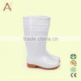 White Rubber Boots Rain Boots for Anti-acid With Long Sleeve thumbnail-2