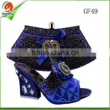 royal blue italian shoes and bags to match women
