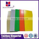 Alucoworld selected architectural high gloss aluminum plastic composite board acp sheet