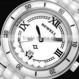 China Supplier Factory Direct OEM High Quality Charming Ceramic Women's Wristwatch With Calendar Quality Choice thumbnail-2