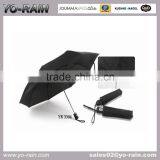 China Umbrella Supplier Strong Windproof 3 Folder Auto Open and Close Umbrella thumbnail-1