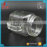 Wholesale 450ml Eco-friendly Feature Food Use Glass Material Beverage Bottle thumbnail-4