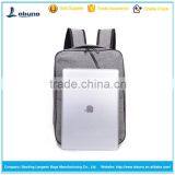 2016 Factory Wholesale OEM Canvas Shoulder Bag Backpack Combination Schoolbag for Men and College Boy thumbnail-4