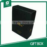 OEM HAND MADE PAPERBOARD GIFT BOX WITH GOLD HOT STAMPPING thumbnail-1