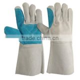 Welding Gloves made of high quality Cowhide Split Leather s/best quality taidoc