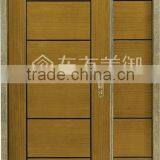 New Style Metal Door With Solid Wooden Panel and Exterior or Interior Door