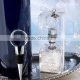 Custom High quality Crystal bottle stoppers for wedding favors