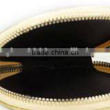 High Quality Wallet Round Shape Zipper Coin Purse Leather Wallet With Chain thumbnail-5