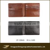 2014 Italia genuine leather men wallets, leather wallet for man