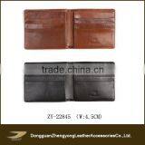 2014 Italia Genuine Leather Men Wallets, Leather Wallet for Man