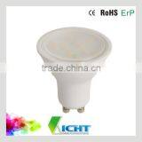 White Plastic Gu10 3W 240lm Smd Led Spotlights