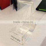 Lucite Tray, Acrylic Tray Rack With Wallet, Clear Acrylic Rack, Phone Display Trays thumbnail-3