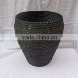 Rattan Storage Baskets With Lid and Handle thumbnail-5