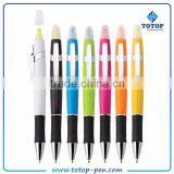 Small MOQ Classic color ball pen with highlighter