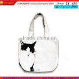 Promotion printed small canvas tote bags
