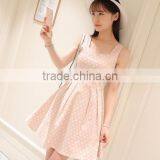 2016 Printing Summer Collect Waist Dress With Printed Fashion Style thumbnail-2