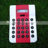 2016 Hot Sale Dual Power Solar Panel Gift Big Size Desktop Calculator thumbnail-2