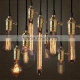 Bulb-009 T300 T225 T185 Vintage Cylinder Amber Filament Bulb Edison Lamp Bulb