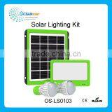 5W5V Portable Solar Lighting Kit With Warning Light Easy Using thumbnail-5