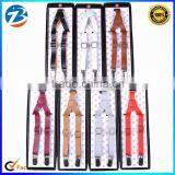 Super Quality Unisex PU Leather Skinny Suspender Multi Colors