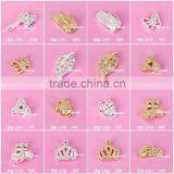 Cubic Zircon Nail Art Ring Nail Art Decoration Bulk 2015 Nail Art Ring thumbnail-5