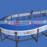 180 Degree Modular Conveyor / Modular Plastic Conveyor Belt Line thumbnail-2