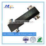 RF Microwave 3dB Hybrid Coupler Combiner 800 - 2500MHz Plug n Female Connector thumbnail-1