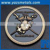 Custom Design Round Custom Marine Corps Metal Souvenir Coin thumbnail-2
