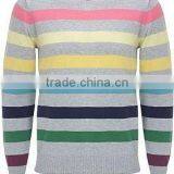 Multi-stripe new Men's Pullover