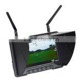 5.8g Wireless 40ch Flysight Black Pearl HDMI Diversity Monitor for rc Hobby Plane