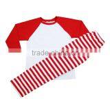 2Pcs Christmas Baby Kids Pants Pajamas Pyjamas Sleepwear Xmas Girls Boys