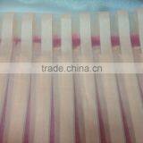 Organza Fabric With Stripe (polyester ) Polular Used in Making Dress